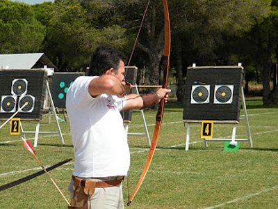 tiro con arco en chiclana